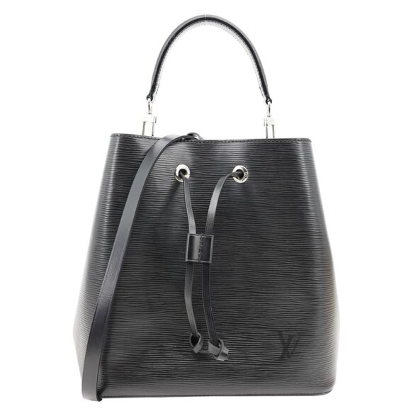Louis Vuitton  NeoNoe MM Epi Leather Shoulder Bag Black - Picture 1 of 13